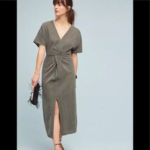 Ranna Gill Twisted Shine Petite Dress